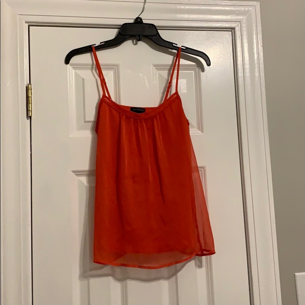 Coral tank top